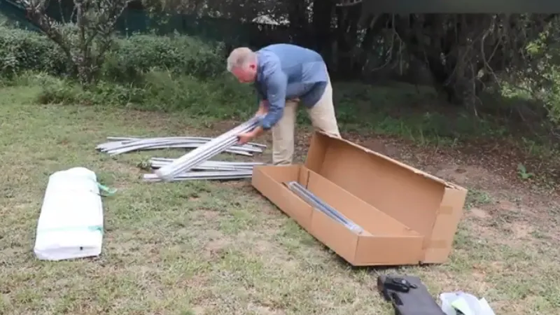 Tunnel Greenhouse Installation Video
