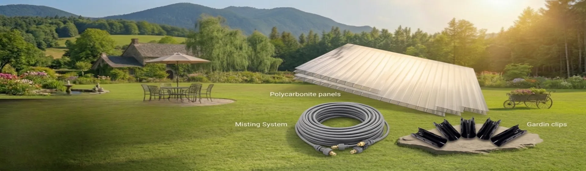 Types of Greenhouse Kits & Accessories