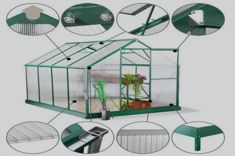 Greenhouse Kits & Accessories Designed for Easy Installation and Long-Term Durability