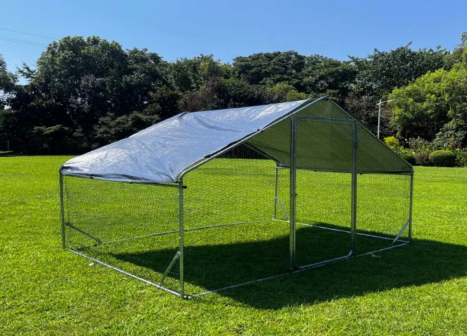 Walk in Metal Chicken Coops